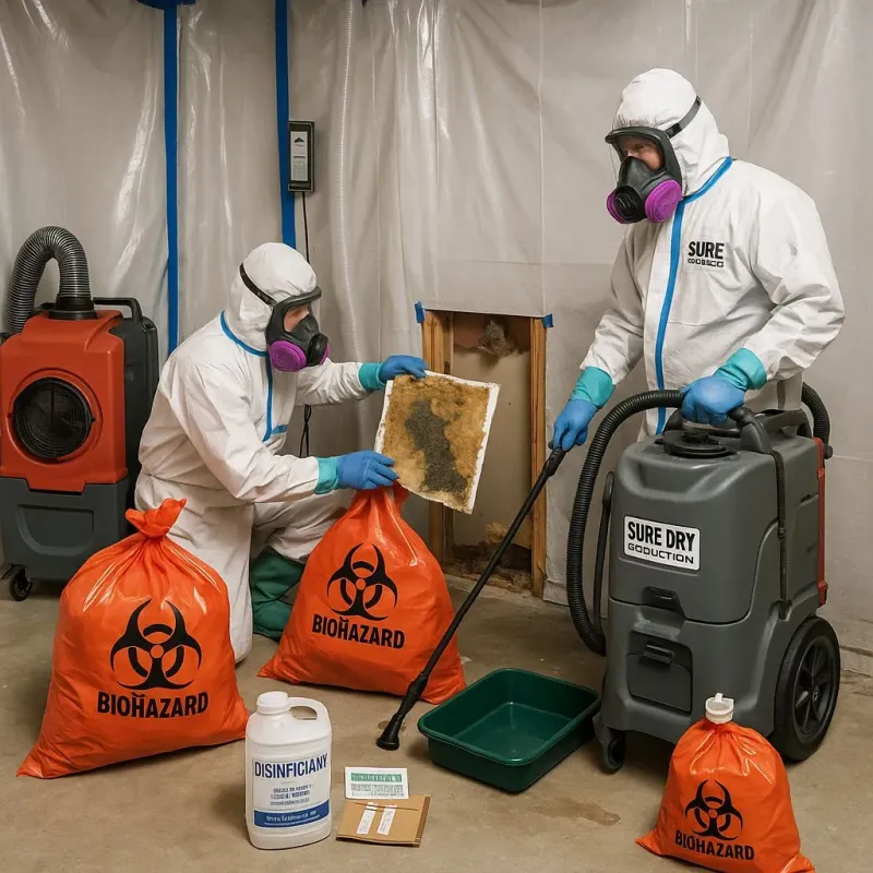 Contaminated Water Handling Protocols process in Rockport, MA