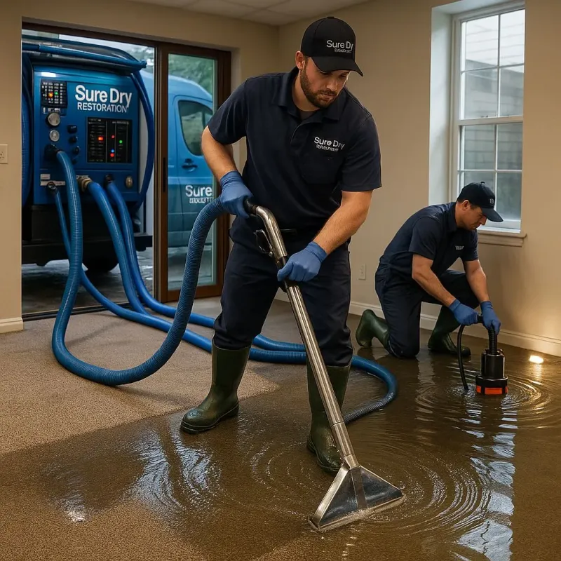 Water Extraction and Removal process in Rockport, MA